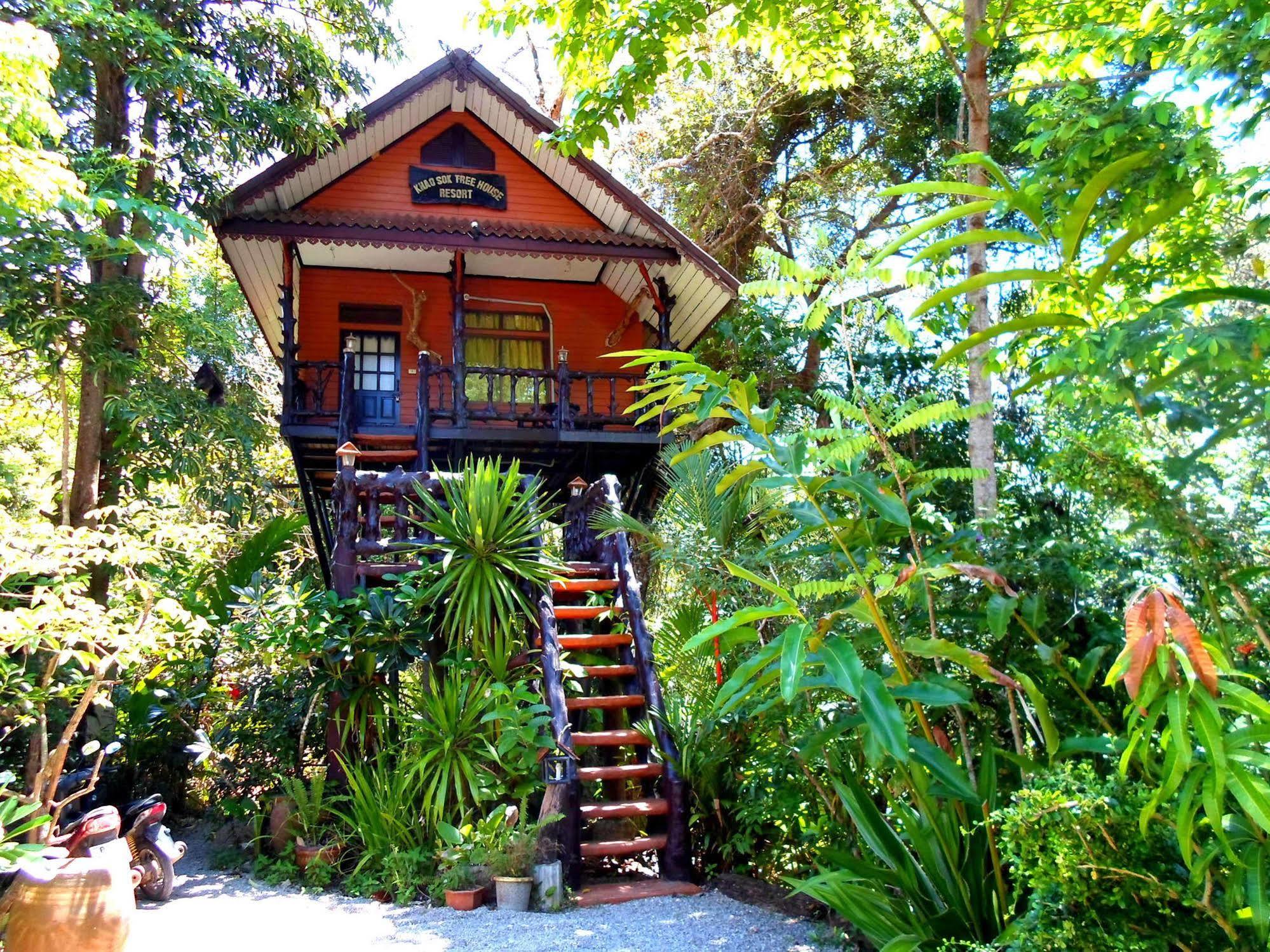 Khao Sok Tree House Resort Khao Sok National Park Bagian luar foto
